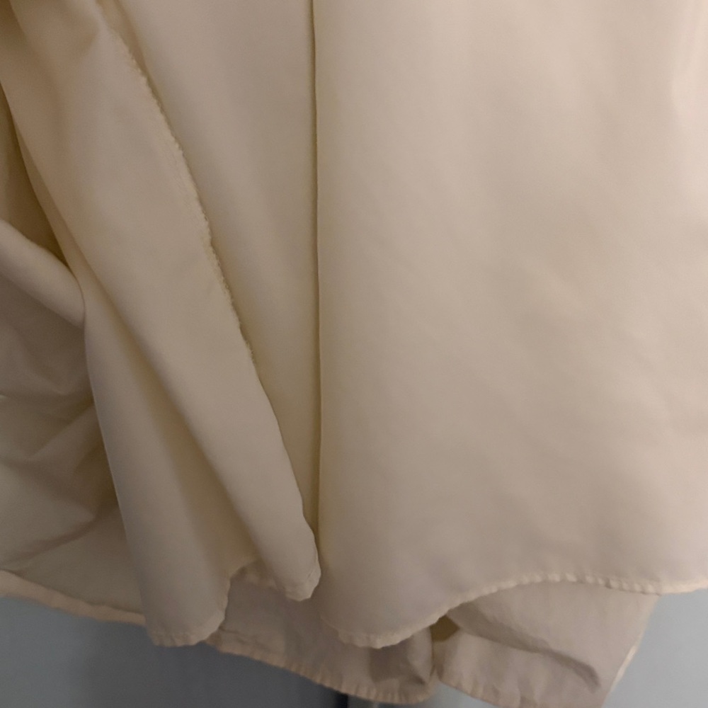 Cream Sleeveless Pleated Midi Dress, size 2‎ - Picture 6 of 6